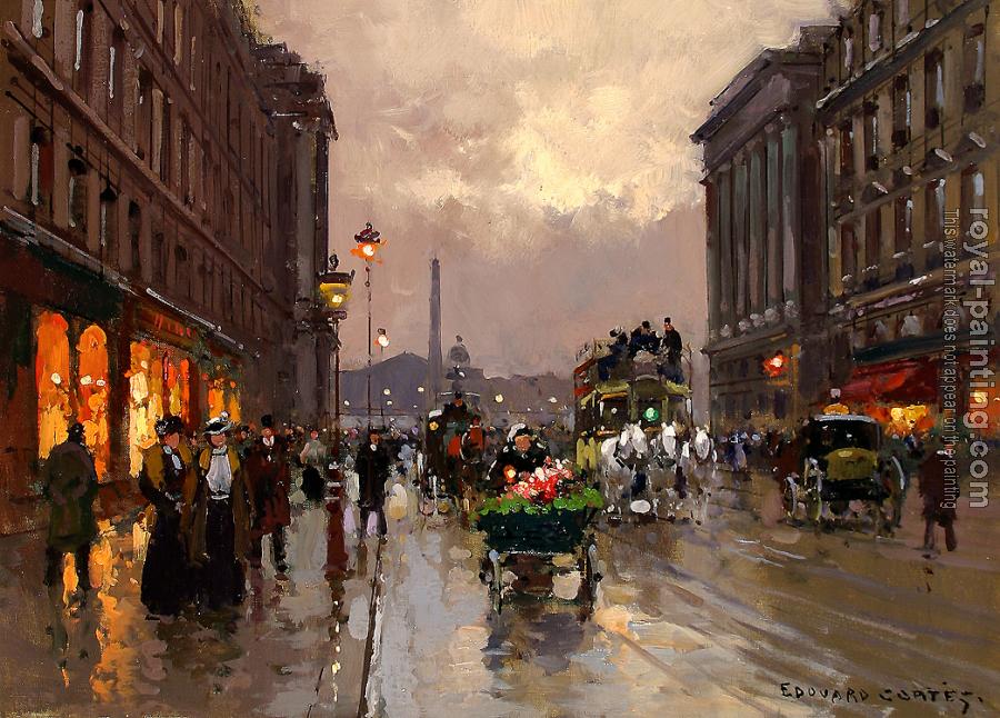 Edouard Cortes : Concorde and Rue Royale